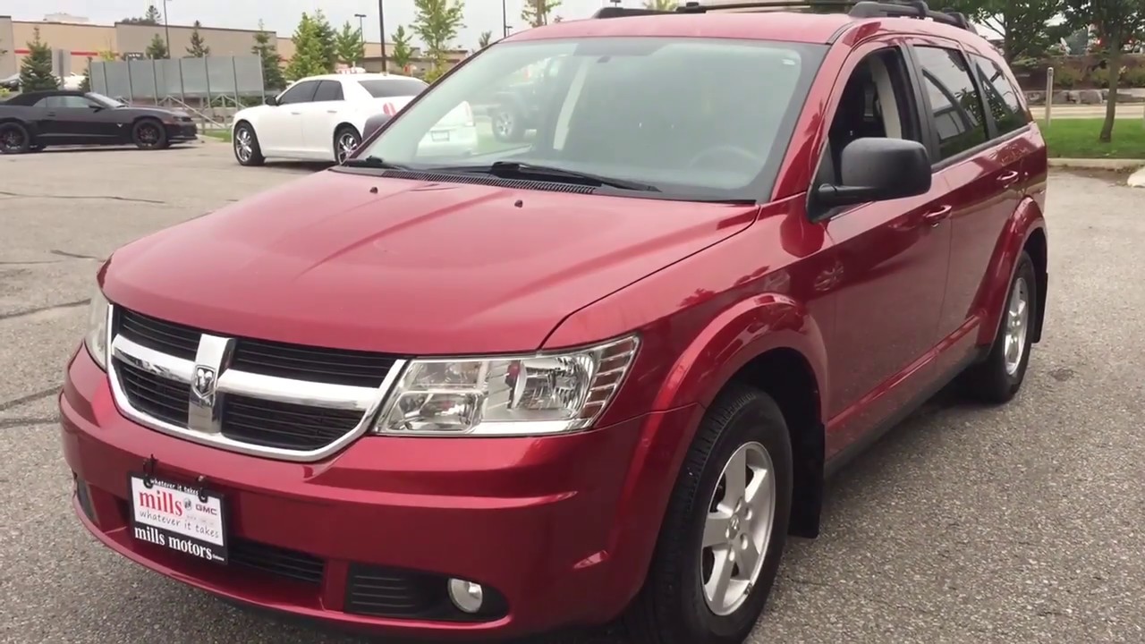 Pre Owned 2010 Dodge Journey FWD SE Rear Camera Red Oshawa ON Stock #