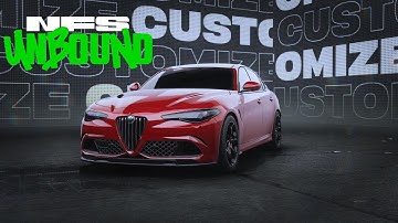 NFS Unbound: Alfa Romeo Giulia Quadrifoglio - Customization & Gameplay