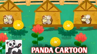 Panda cartoon || a new cartoon for kids..