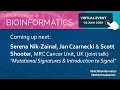 Serena Nik-Zainal, Jan Czarnecki, & Scott Shooter | EACR Bioinformatics Virtual Conference 2020