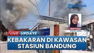 Tabung Gas LPG Diduga Meledak, 7 Rumah dan Warung di Kiaracondong Bandung Ludes Terbakar