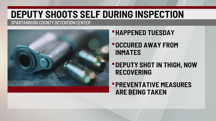 Spartanburg Co. deputy accidentally shoots self during inspection