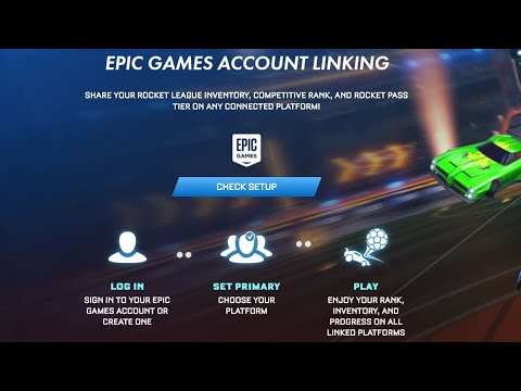 How To Link Rocket League And Epic Games Accounts Free Rewards Youtube