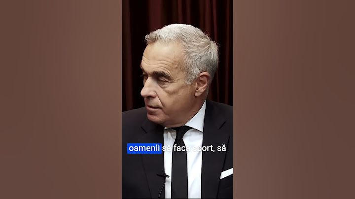 Călin Georgescu - Ministerul bolii
