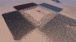 300 ZOMBIE COPS VS 40,000 ANCIENT SOLDIERS: SPARTANS + PERSIANS + ROMANS + WILD MAN - UEBS MODS screenshot 3