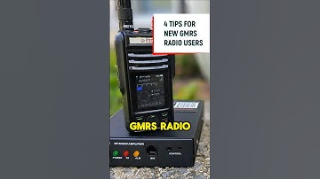 4 Tips for New GMRS Radio Users ☢️