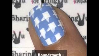 Houndstooth Nail Art Tutorial