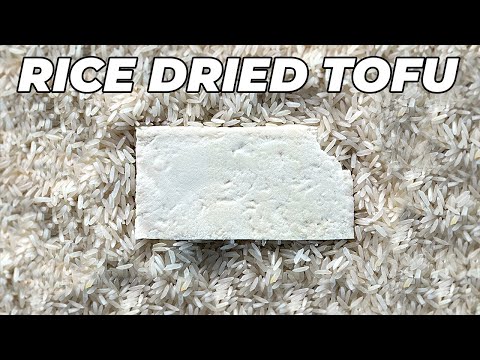 Does Drying TOFU in Rice Work?