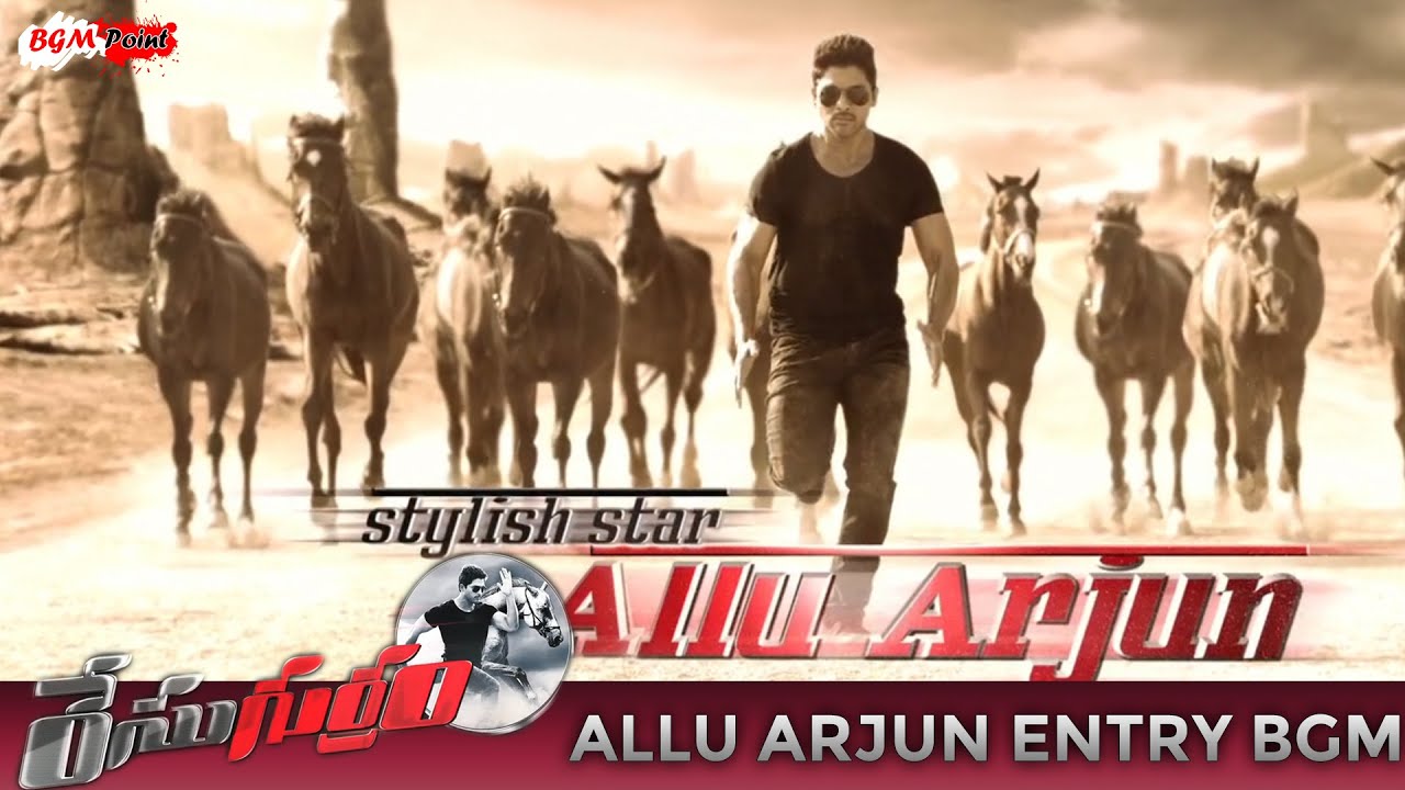 Race Gurram BGMs  Race Gurram Allu Arjun Entry BGM  Race Gurram Mass BGM  SS Thaman BGMs