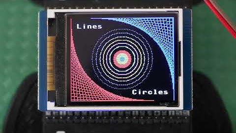 WaveShare Pico LCD -1.8" display Workout