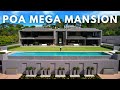 Touring the most iconic mega mansion with insane entertainment area zen garden  spa