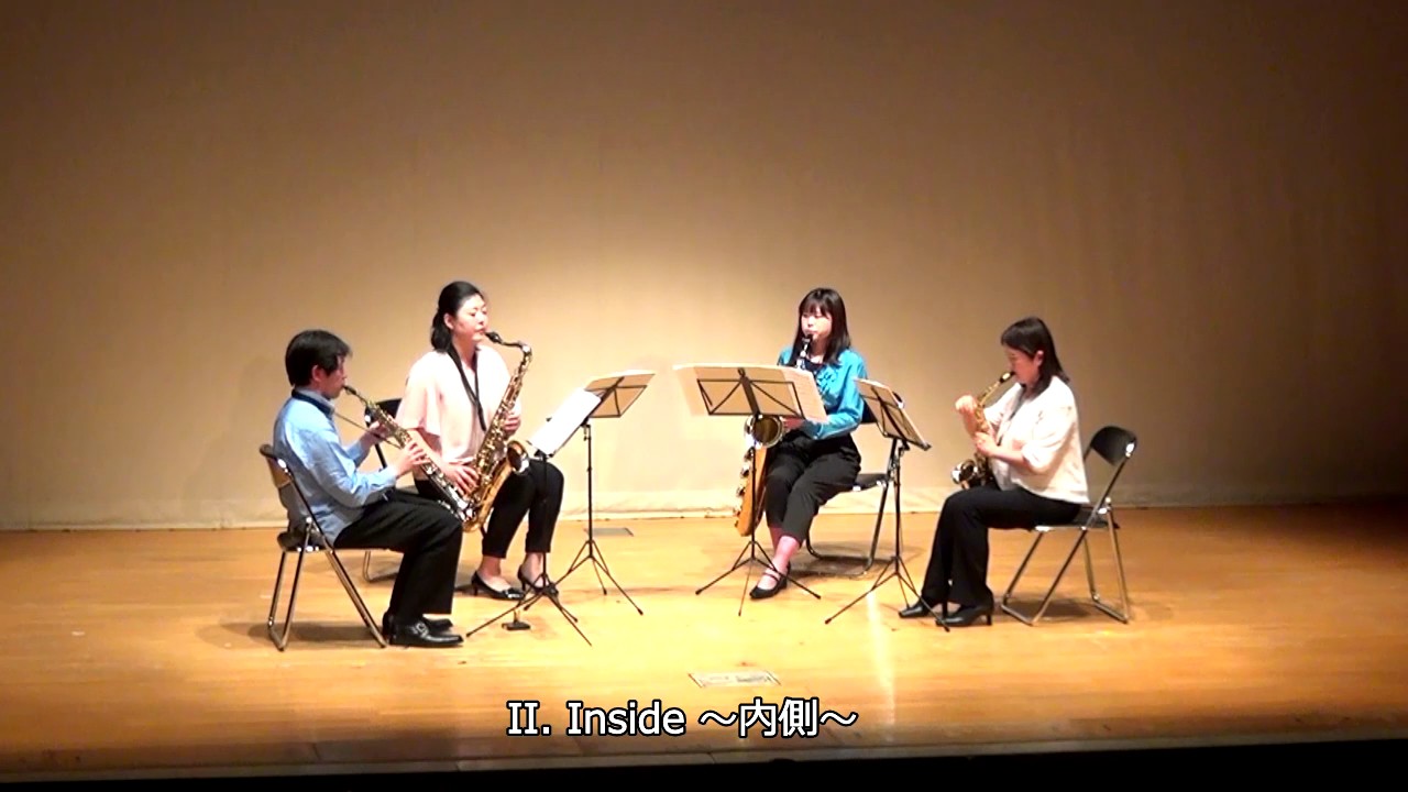 4sax サクソフォン四重奏曲 名田 綾子 By Ayako Meida Youtube