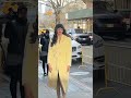 Jameela Jamil lovely in yellow and obliges the paps in NYC! #jameelajamil #fashion #bollywood