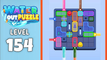 Water Out Puzzle level 154 solution