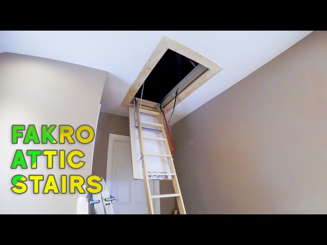 How to Install Fakro Attic stairs [Pro Insulation]