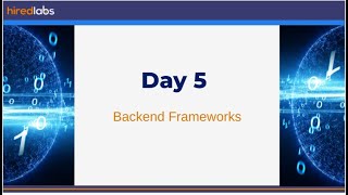 Famous 25A Day 5 Backend Frameworks Wealth