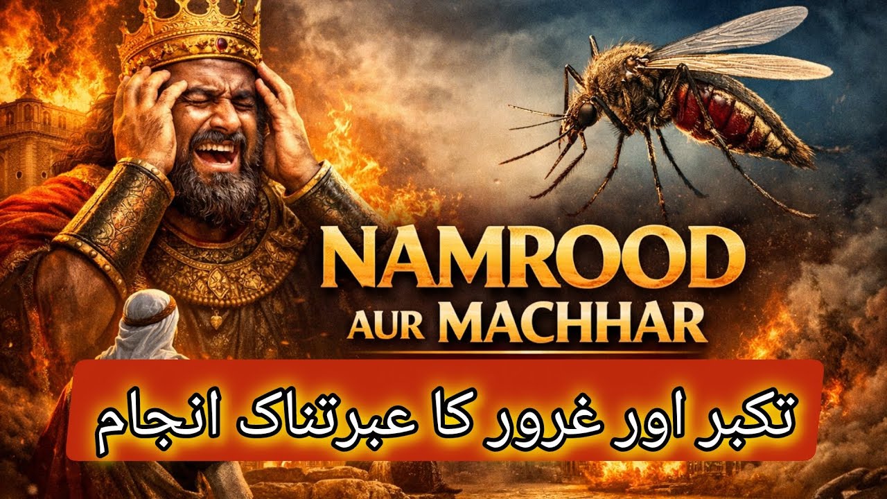 Namrood aur Machhar | Takabbur se Zillat Tak ka Ibratnaak Waqia