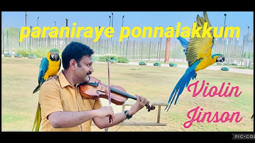 #paraniraye ponnalakkum video song#vidyasagar #kjyesudas #sujatha #violin #coversong #jinson#