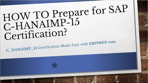 Latest Questions Answers | Study Guide | SAP HANA Application C_HANAIMP_15 Certification Exam