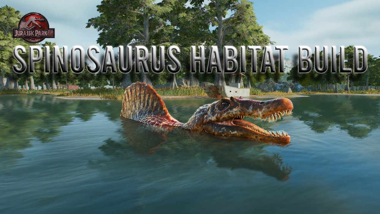 Проектирование идеального дома для спинозавра | Сборка Jurassic World Evolution 3