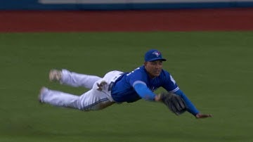 OAK@TOR: Carrera dives to retire Coghlan