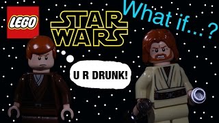 What if Obi-wan had a drinking problem? (Lego Star Wars)