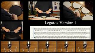 GPA Drumline Warmups - Legatos 1 and 2
