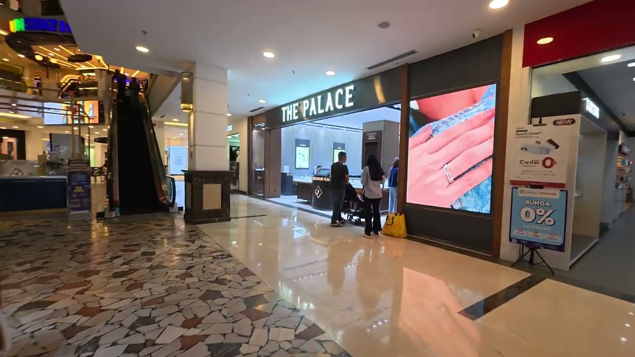 Walk thru Balikpapan Superblock (BSB) - the largest shopping mall in Balikpapan, Indonesia 