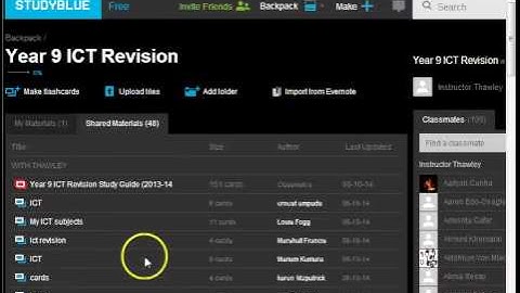 Creating and using a StudyBlue com account