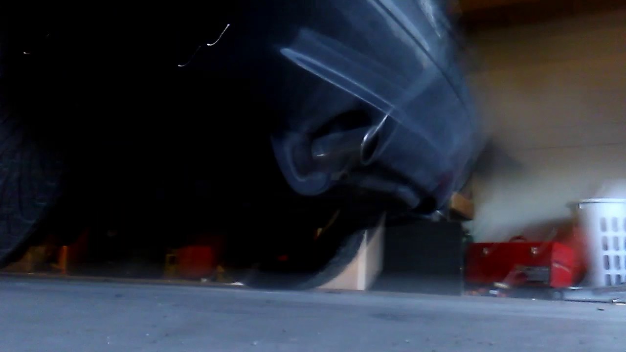 Slk 230 catalytic converters delete stock muffler YouTube