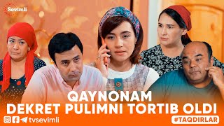 TAQDIRLAR -QAYNONAM DEKRET PULIMNI TORTIB OLDI