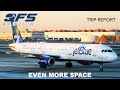 TRIP REPORT | JetBlue Airways - A321 - New York (JFK) to Sacramento (SMF) | Even More Space