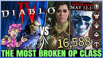 Diablo 4 - New Best Class in Game - All 5 Classes Ranked - Best Builds & Skills in Server Slam!
