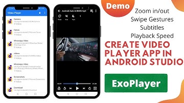 How to Create Video Player App in Android Studio