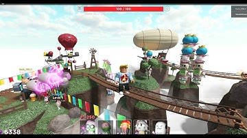 (DUO) CLOUDY CATASTROPHE with Each_RBLX (HARD MODE)