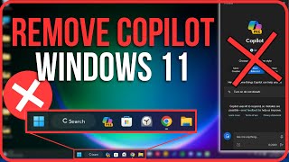 how to remove copilot from windows 11 (easily) | how to disable copilot