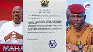 Burkina Faso Military Leader Ibrahim Traore Warns Ghana Over Rice