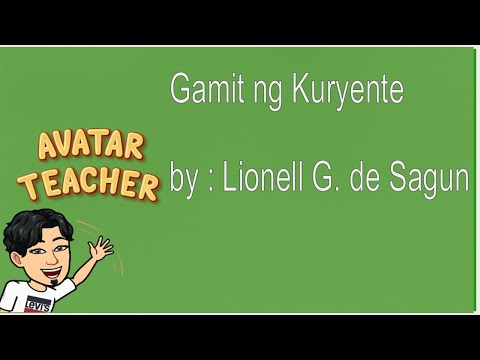 SCIENCE| KAHALAGAHAN NG KURYENTE| GRADE 3| TCHR LEON TV