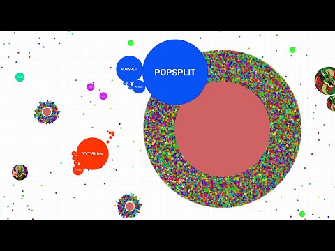 Agar.io BOTS vs. TYT SIRIUS + DECUPLE (10x) LINESPLIT IN AGARIO 