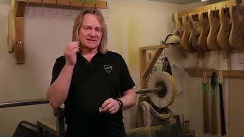 How to fit larger gauge strings into your nut.