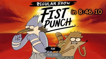 Regular Show - Fist Punch in 8:46 (Semi Speedrun)