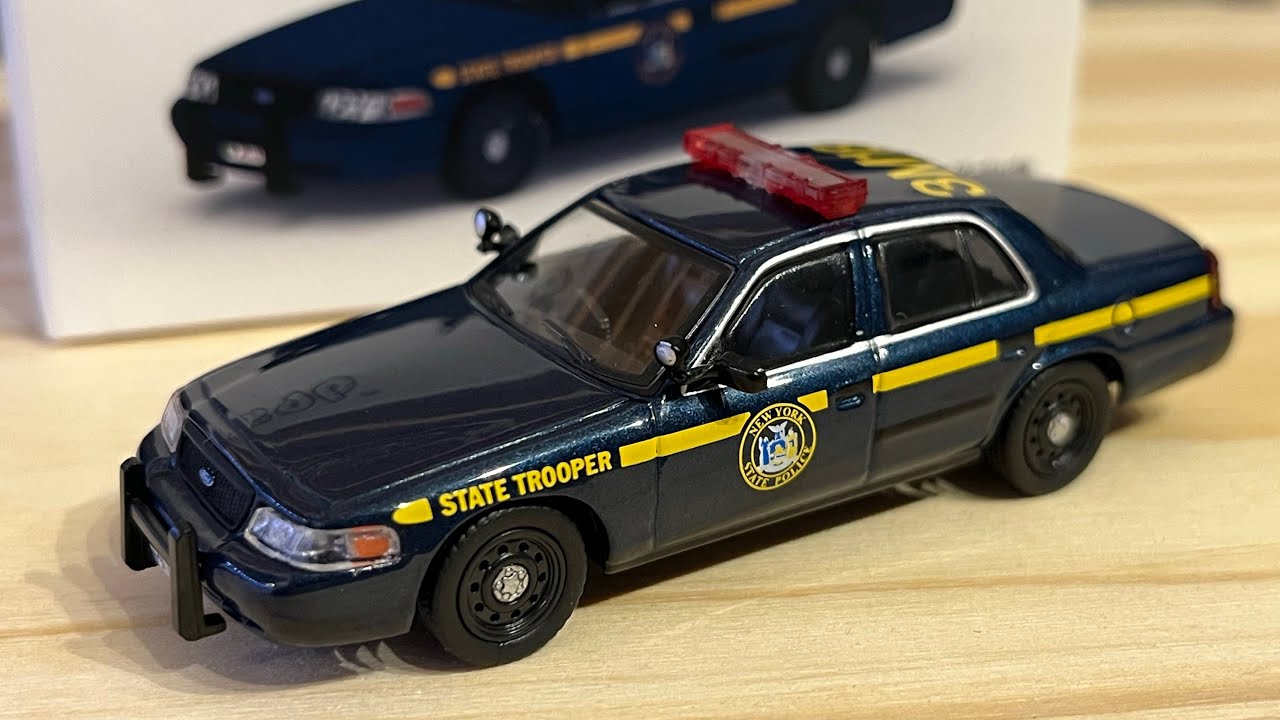 596 New York State Police Ford Crown Victoria 1/64 Scale ￼ - YouTube