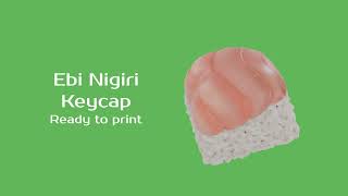 3D Ebi Nigiri Keycap | #3danimation