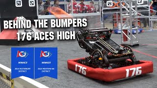 Behind the Bumpers | 176 Aces High | CRESCENDO FRC Robot