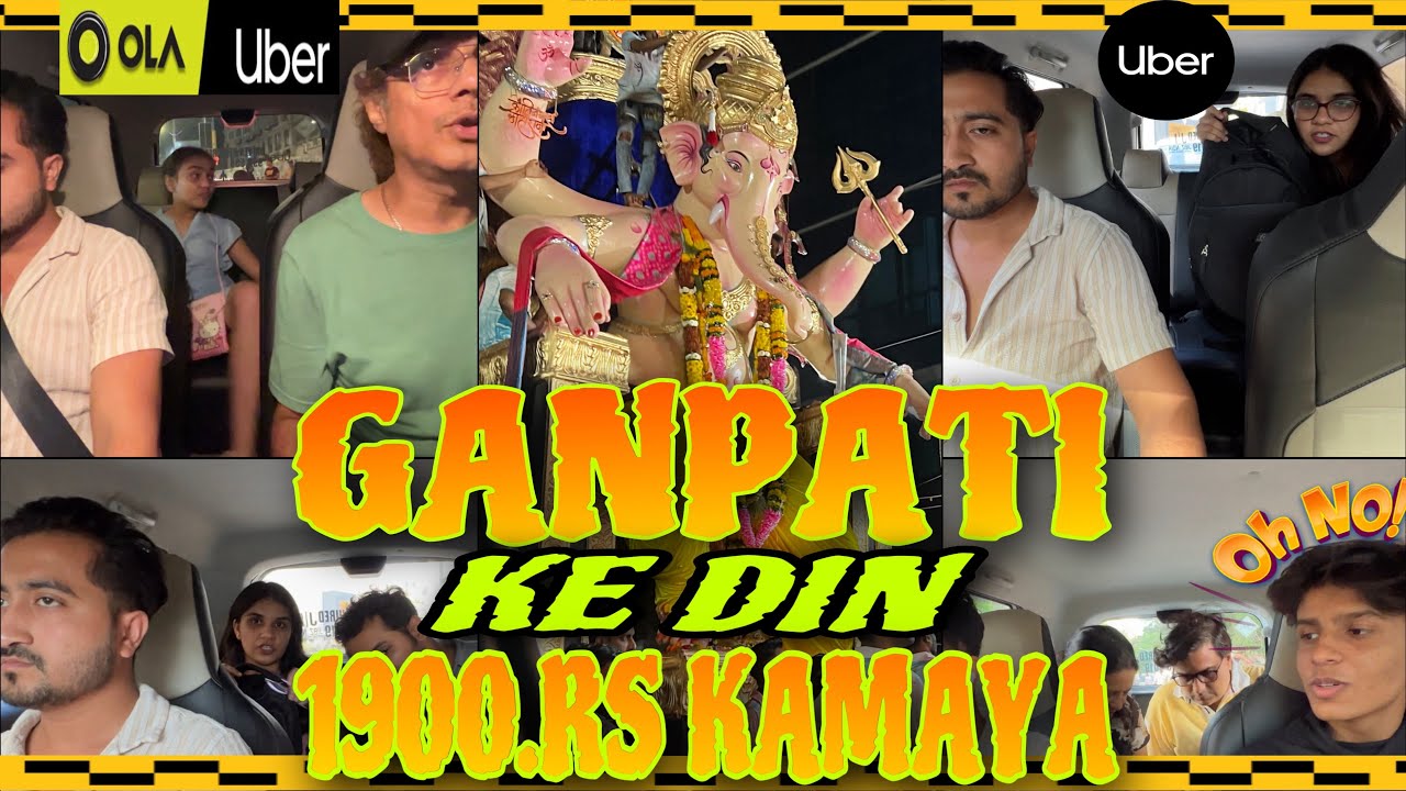 GANPATI Me Chutti Ke Din Bhi Kama Liye 1900.RS 🤩||