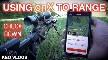 Figuring Out Target Range Using the OnXHunt App