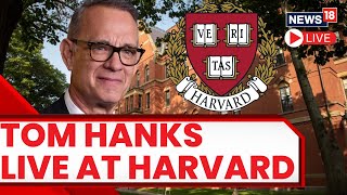 LIVE | Tom Hanks Delivers 2023 Harvard University Commencement Address | Tom Hanks Live | USA News