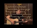 Wagon Wheel (Old Crow Medicine Show) Guitar Cover Lesson with Chords Lyrics