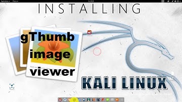 How to install gThumb image viewer on Kali Linux