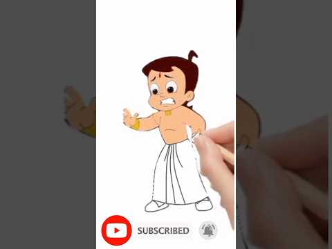 Chota Bheem Drawing and Coloring ChotaBheemDrawing mahamcoloring shorts